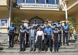 Mogán da la bienvenida a 10 nuevos agentes de la Policía Local