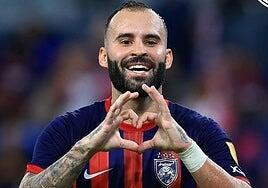 Jesé vuelve a sonreír: marca gol y su equipo conquista la Liga de Malasia