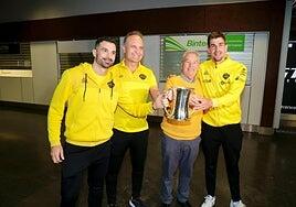 «¡Sí, sí, sí, la Copa ya está aquí!»