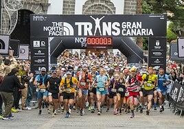 Fiesta en Teror con la disputa de las Youth y Family de The North Face Transgrancanaria