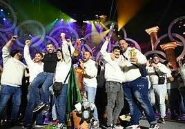 Así vivieron Los Legañosos su victoria en el concurso de murgas del carnaval de Las Palmas de Gran Canaria