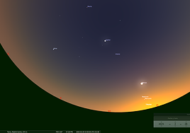 Una alineación astral permitirá ver juntos a todos los planetas en una misma zona de cielo