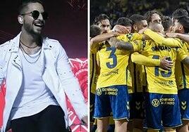 La Liga se luce: Maluma opaca la final de la UD frente al Alavés