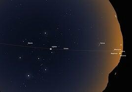 Un fenómeno único en el cielo: todos los planetas se alinean y no volverá a pasar hasta 2161