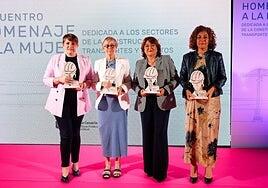 Merecido homenaje al liderazgo femenino en puertos, construcción y transportes