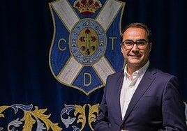 José Daniel Díaz Armas, nuevo presidente del CD Tenerife