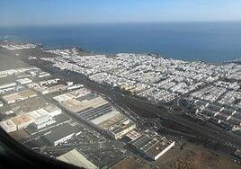 Nueva zona urbanizada en Playa Honda, obras