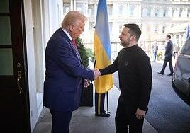 Zelenski agradece a Trump el encuentro en la Casa Blanca y dice que Ucrania seguirá buscando una «paz justa»