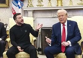 Trump desprecia a Zelenski en público y le acusa de «jugar con la tercera guerra mundial»