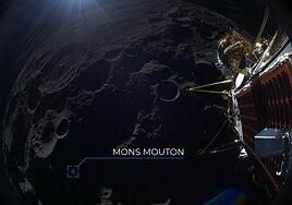 La nave Atenea aterriza sobre la Luna pero se desconoce su estado