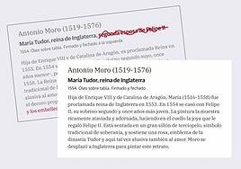 Filtros para feas y comas que derrocan dinastías: la revisión de las cartelas en los museos