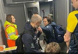 El Econy Gran Canaria denuncia un «trato vejatorio» en el aeropuerto de Barajas