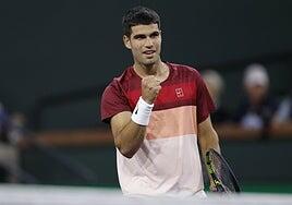 Alcaraz suma y sigue en Indian Wells