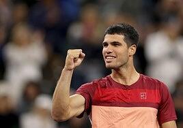 Alcaraz se divierte contra Dimitrov avanzando en Indian Wells