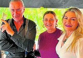 Carlos Herrera, en el Caserón del Cortijo