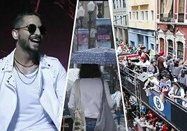 Este viernes no olvide el paraguas: lluvias débiles y rachas fuertes de viento para recibir a Maluma