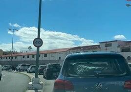 Colapso en la GC-1 desde El Sebadal ante los cortes previstos por el concierto de Maluma