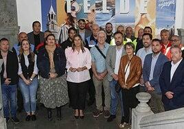 Telde pone en valor la labor de las fuerzas de seguridad y emergencias durante el temporal