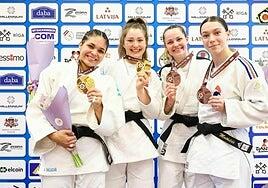 Ainoa Salazar, del Club Las Nieves-Akari, plata en la Copa Europea Senior de Riga