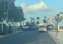 Dos heridos tras el atropello de un peatón por un ciclista en Arrecife