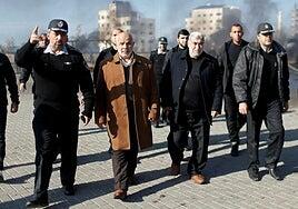 Mueren cinco altos cargos de Hamás en los bombardeos