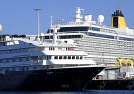 Cuatro llamativos cruceros asombran en Santa Catalina