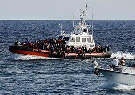 Cuarenta desaparecidos en una nueva tragedia migratoria en el Mediterráneo