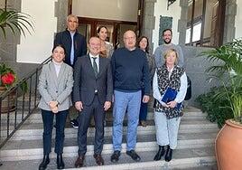 Obras Públicas y Ayuntamiento de Santa Brígida impulsan el arreglo de varias carreteras y muros en la Villa