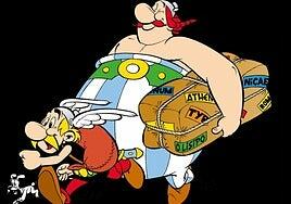 Astérix y Obélix, del jabalí al bacalhau