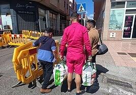 Los vecinos de Vecindario desalojados entran por primera vez a recoger pertenencias