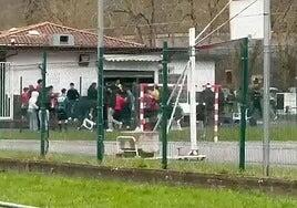 Batalla campal con menores de un centro de Vizcaya tras un partido de juveniles
