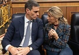 Sumar presiona a Sánchez para que presente los Presupuestos y carga contra «el rearme»