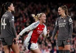 El Real Madrid se estrella en el Emirates contra su techo de cuartos