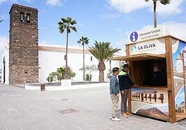 Nuevo punto de información turística en la plaza de La Oliva
