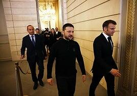 Macron, Zelenski y la UE se oponen a levantar las sanciones a Rusia