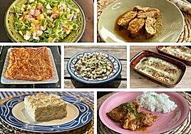Ideas para tu menú semanal con recetas saludables y fáciles para cada día