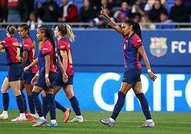 El Barça se exhibe camino de semifinales