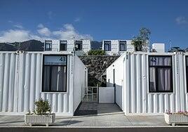 Las viviendas modulares para los afectados del volcán serán desmanteladas tras su uso