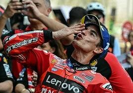 MotoGP llega al rancho de Marc Márquez