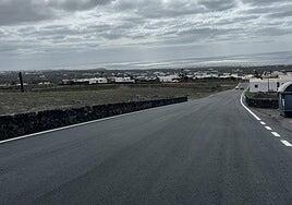 Tías arregla vías afectadas por el nuevo tendido eléctrico Mácher-Playa Blanca