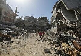 Una veintena de muertos en un bombardeo israelí contra una clínica de la UNRWA en Gaza