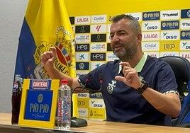 Diego Martínez: «Hay que cargar la mochila de argumentos positivos»