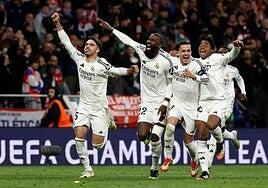 Un partido de sanción en suspenso para Rüdiger y Mbappé, que estarán ante el Arsenal