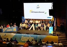 Imágenes de la clausura del VIII Congreso de Coalición Canaria