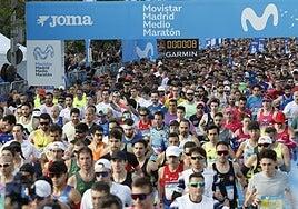 Muere un hombre tras sufrir una parada cardiorrespiratoria en la Media Maratón de Madrid