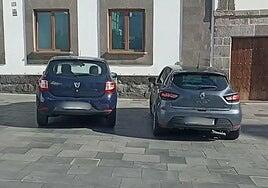 Denuncian el uso indebido de las plazas históricas de Vegueta como aparcamientos