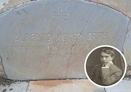 Un héroe de la Primera Guerra Mundial en el cementerio de un pequeño pueblo de Ciudad Real