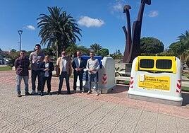 800 nuevos contenedores amarillos y azules ignífugos y antivuelco en el sureste