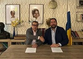 Cajasiete y la Casa de Canarias refuerzan su vínculo para seguir apoyando su actividad en Madrid