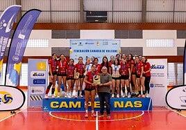 Éxito del San Roque en los Campeonatos de Canarias de categoría cadete